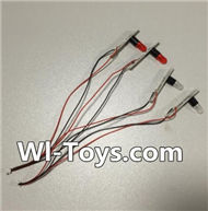 SYMA X8C X8W X8G Parts-20 Light board with wire(4pcs) For HD Camera SYMA X8 X8C X8W X8G Quadcopter UFO parts